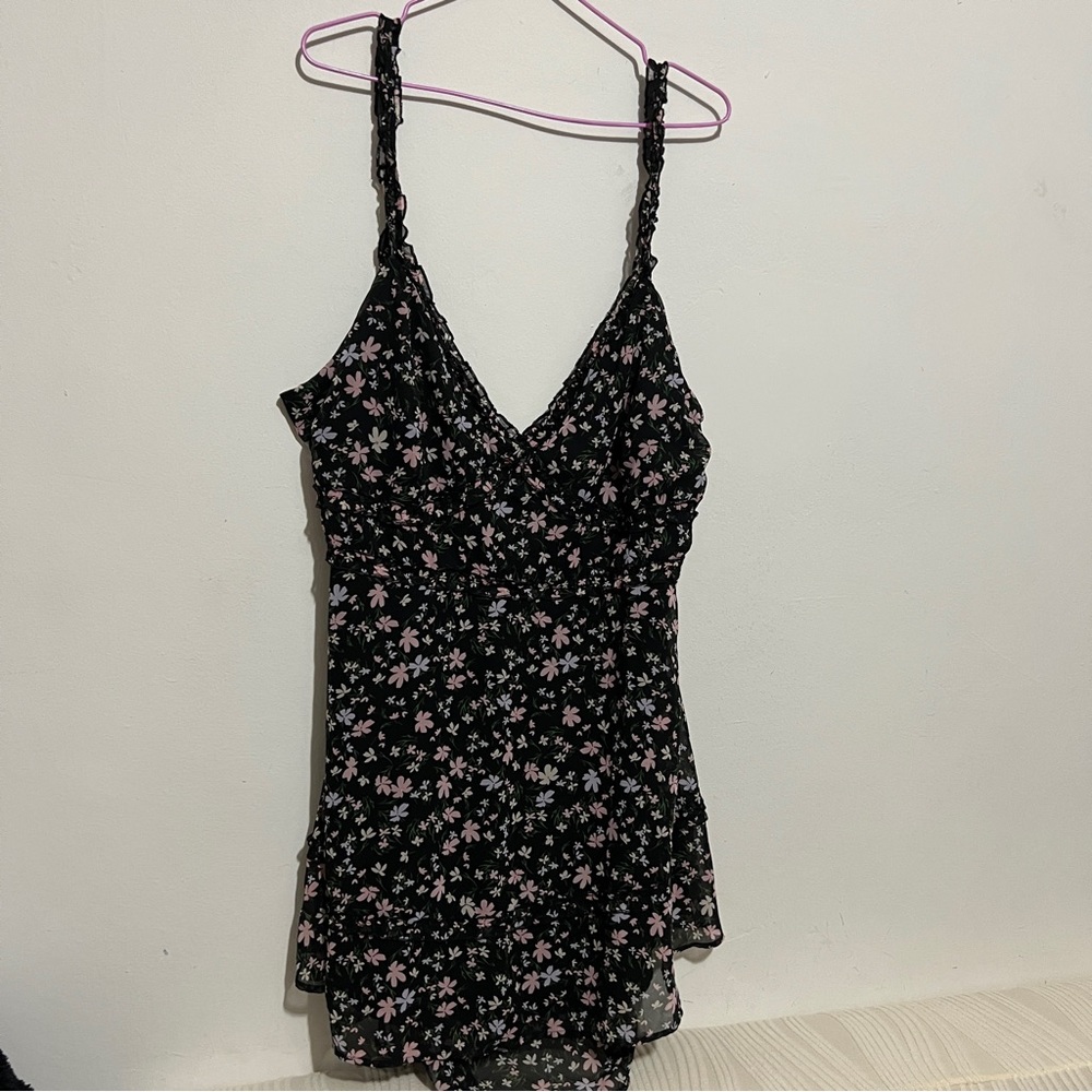 Floral Ruffle Dress